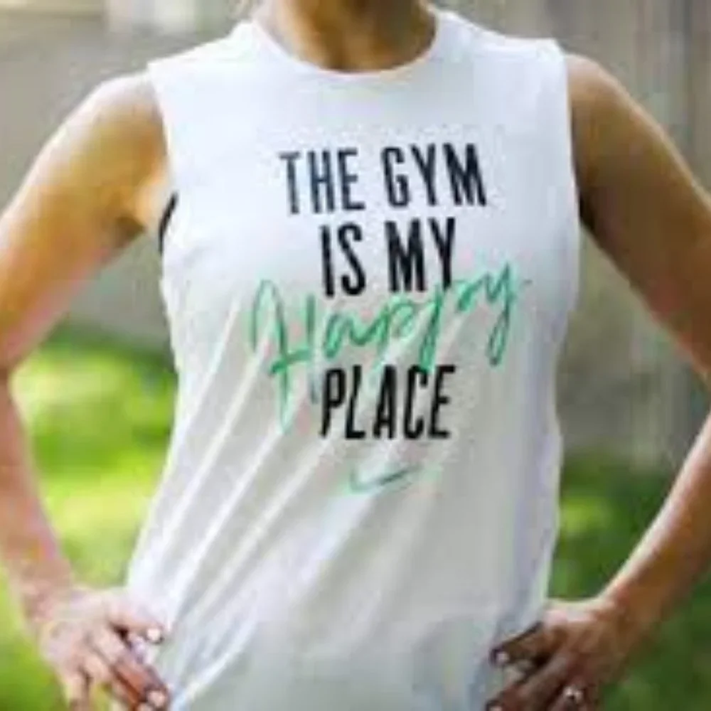 Nike Gym is My Happy Place Tank